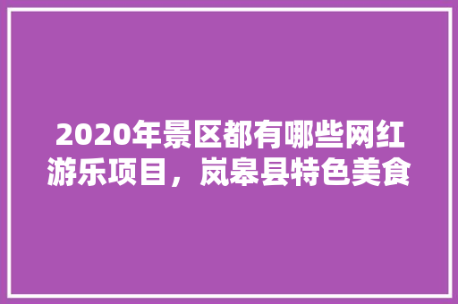 2020年景区都有哪些网红游乐项目，岚皋县特色美食攻略 2020年景区都有哪些网红游乐项目，岚皋县特色美食攻略 生活指南