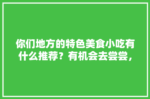 你们地方的特色美食小吃有什么推荐？有机会去尝尝，谢谢，地方特色美食照片 你们地方的特色美食小吃有什么推荐？有机会去尝尝，谢谢，地方特色美食照片 家居窍门