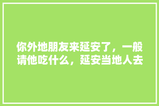 你外地朋友来延安了，一般请他吃什么，延安当地人去的小吃街