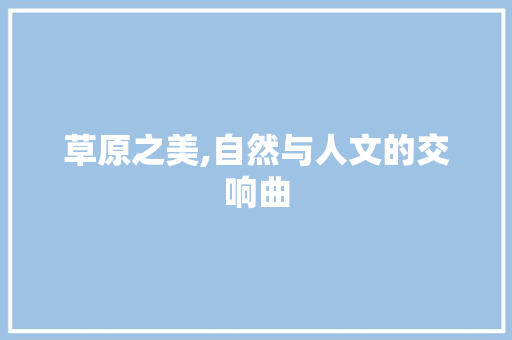 草原之美,自然与人文的交响曲 美食推荐